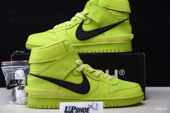 Lime Flash Dunk AMBUSH High Nike CU7544-300 0822